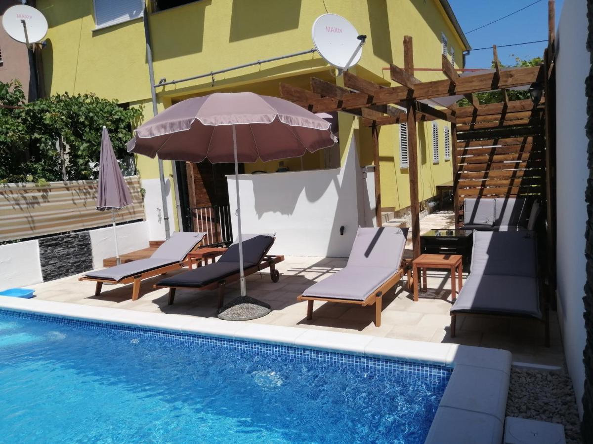 Apartment Rustica Zadar With Exclusive Use Of The Pool-Ground Floor Dış mekan fotoğraf