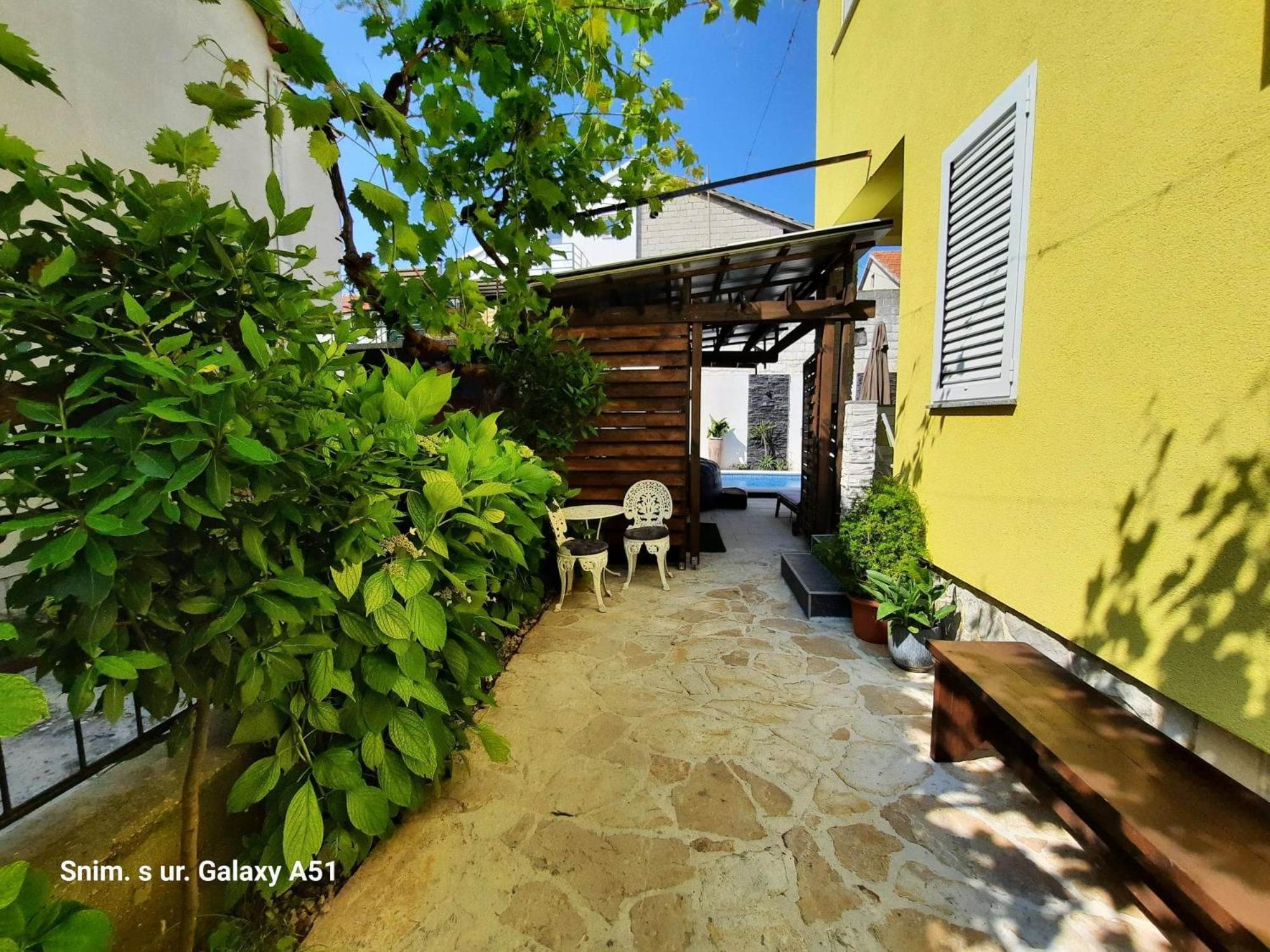 Apartment Rustica Zadar With Exclusive Use Of The Pool-Ground Floor Dış mekan fotoğraf